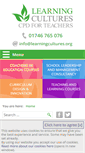 Mobile Screenshot of learningcultures.org